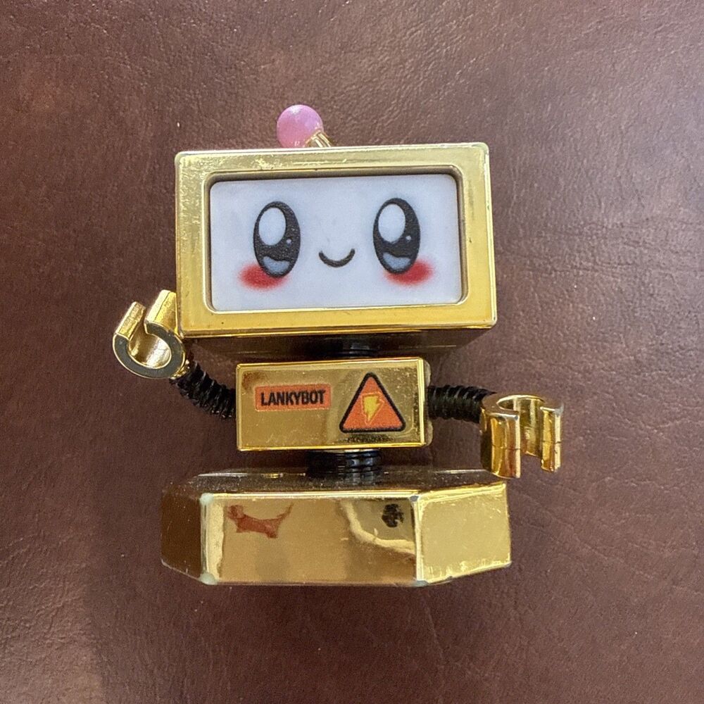 Lankybox Mystery Mini Figure Golden Lankybot Blind Bag Toy Fig